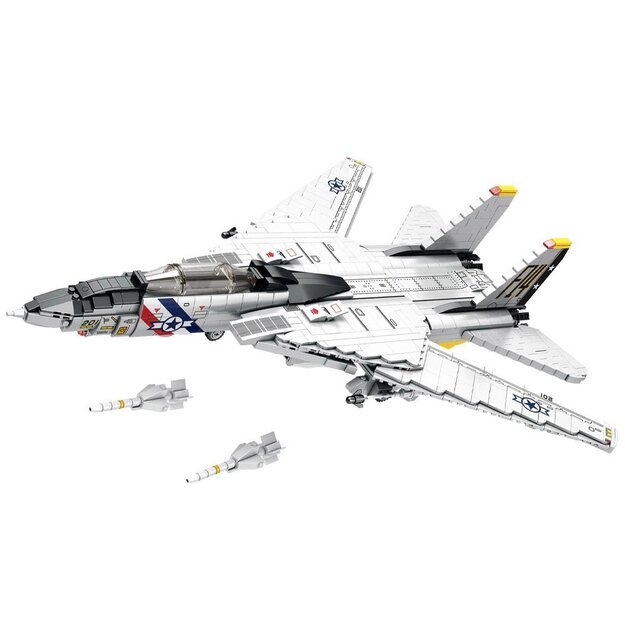 Naikintuvas F-14 Tomcat 1600 el.|Sraigtasparnis Sea stallion CH 53 2192 el